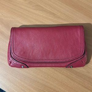 VS Leather clutch